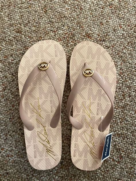 michael kors flip flops platform|michael kors flip flops marshalls.